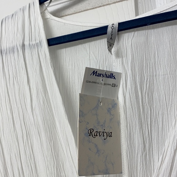 Raviya White Maxi Dress Coverup - Picture 2 of 6